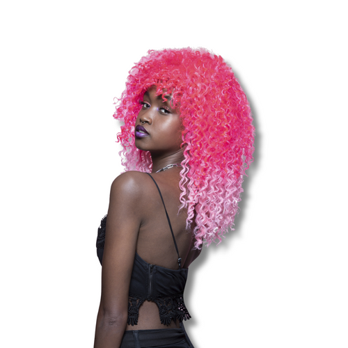 Ombre Curl Girl™ Wig - Pink Passion™