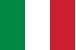 Flag of Italy featuring green, white, and red stripes symbolizing the country