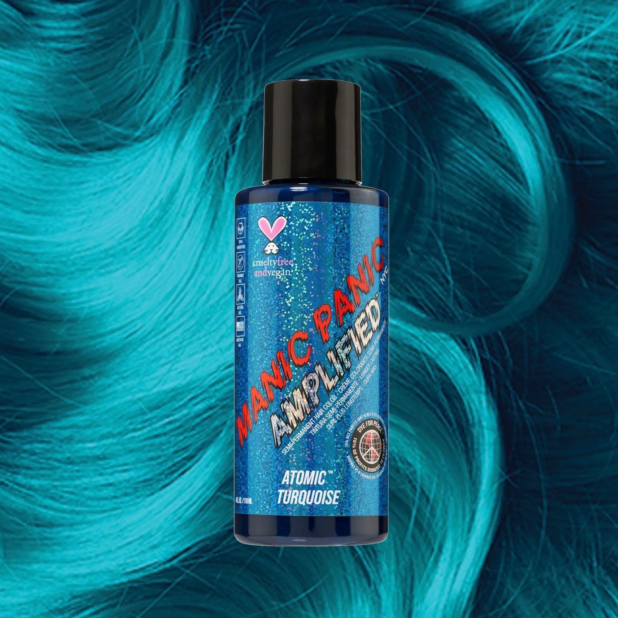 Atomic Turquoise® Amplified™ Hair Dye | Manic Panic - Manic Panic