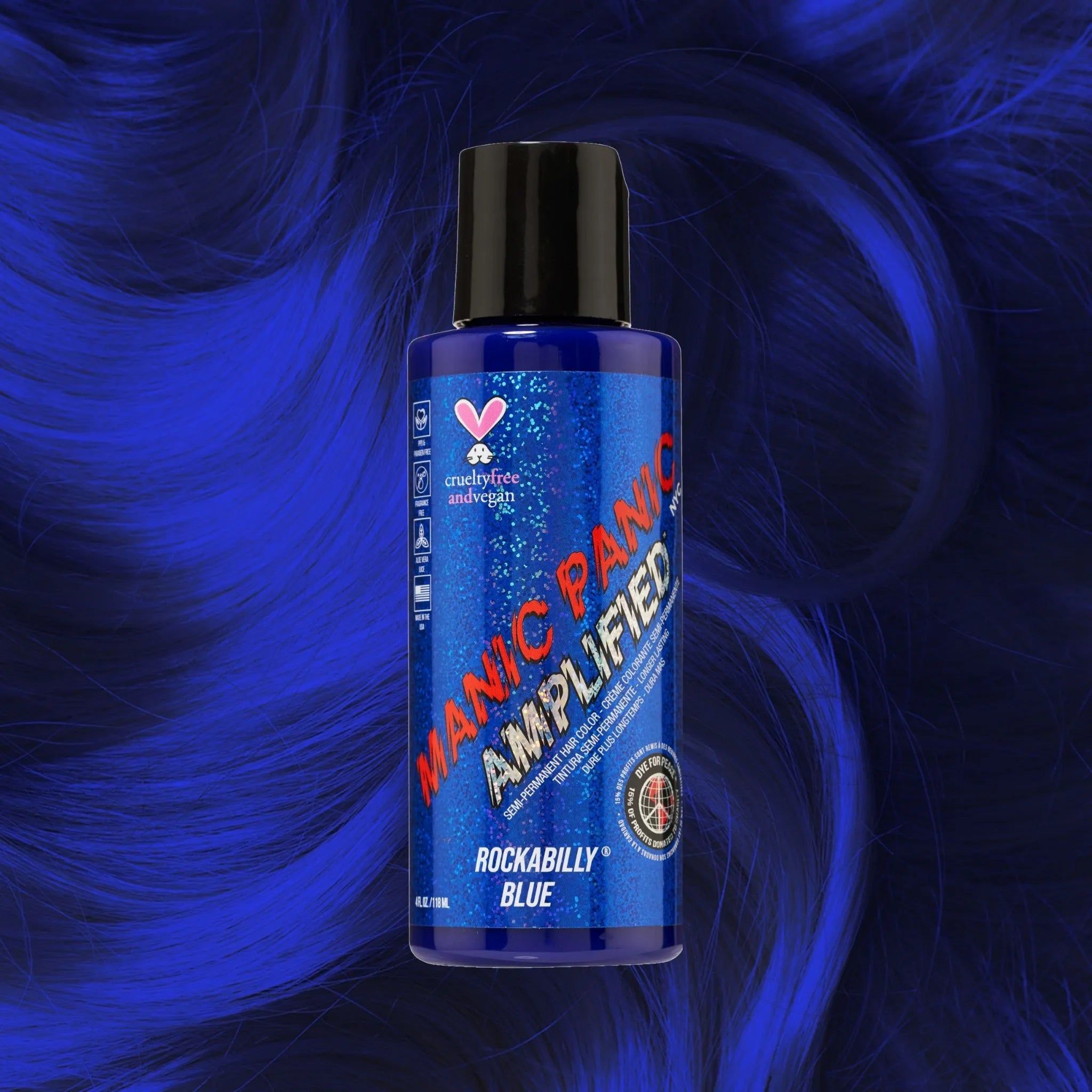 Rockabilly® Blue - Amplified™ - Manic Panic NYC INC