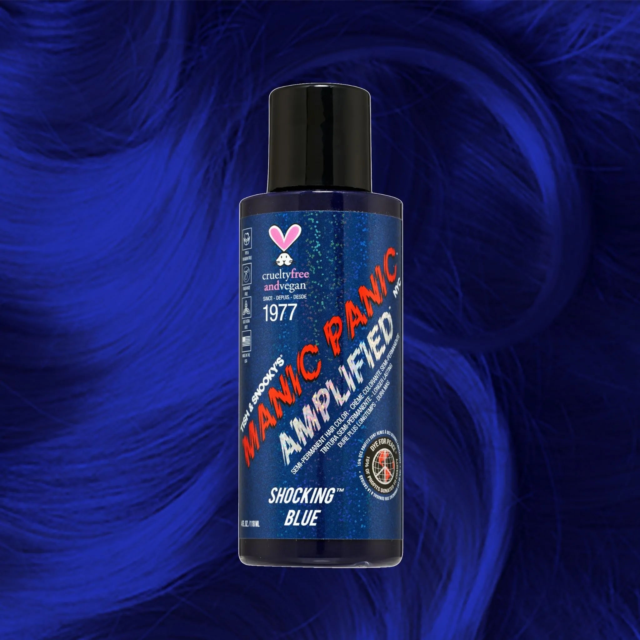 Shocking™ Blue - Amplified™ | Semi Permanent Hair Color - Manic