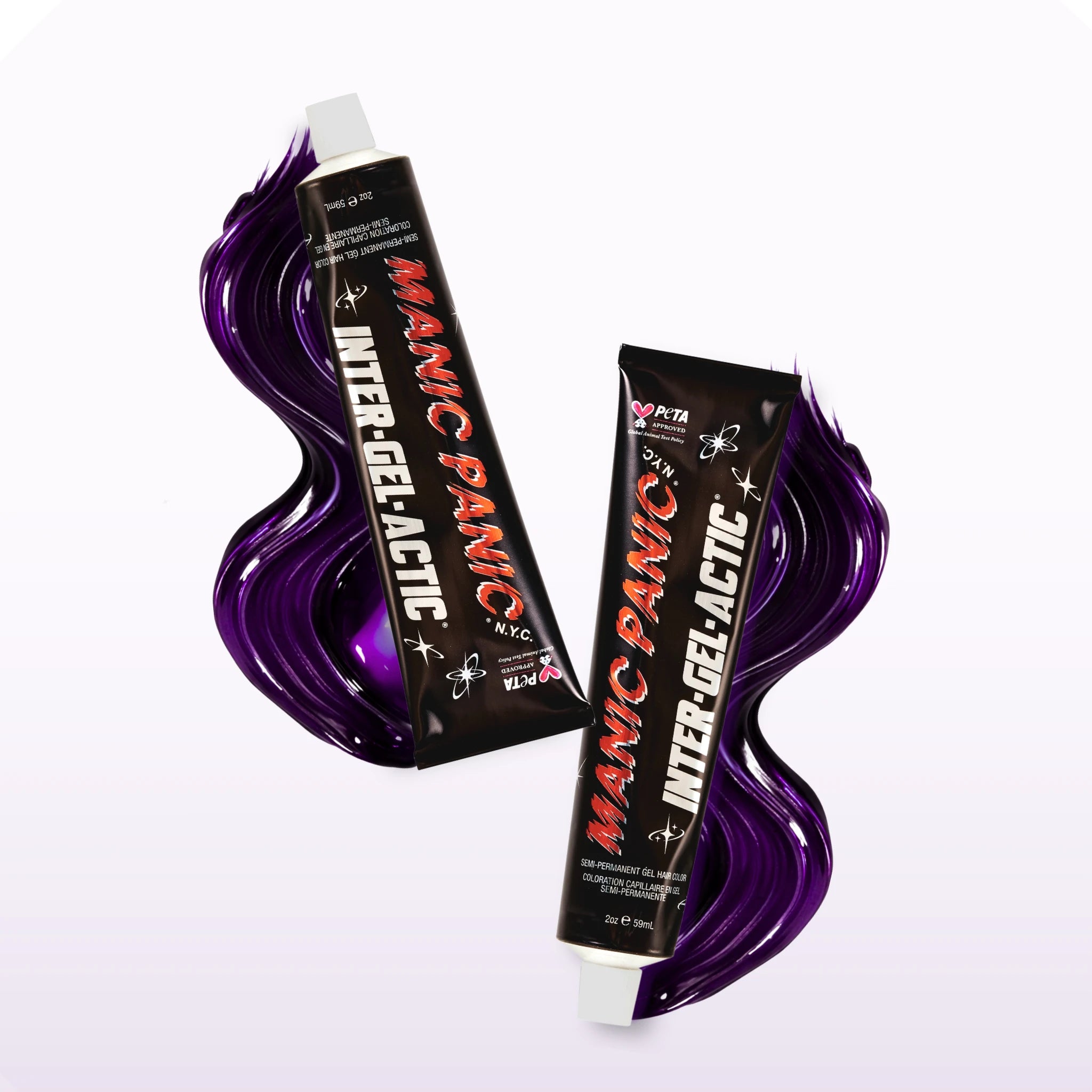 Love Power Purple™ Gel Hair Dye | Inter-GEL-actic™ | Manic Panic