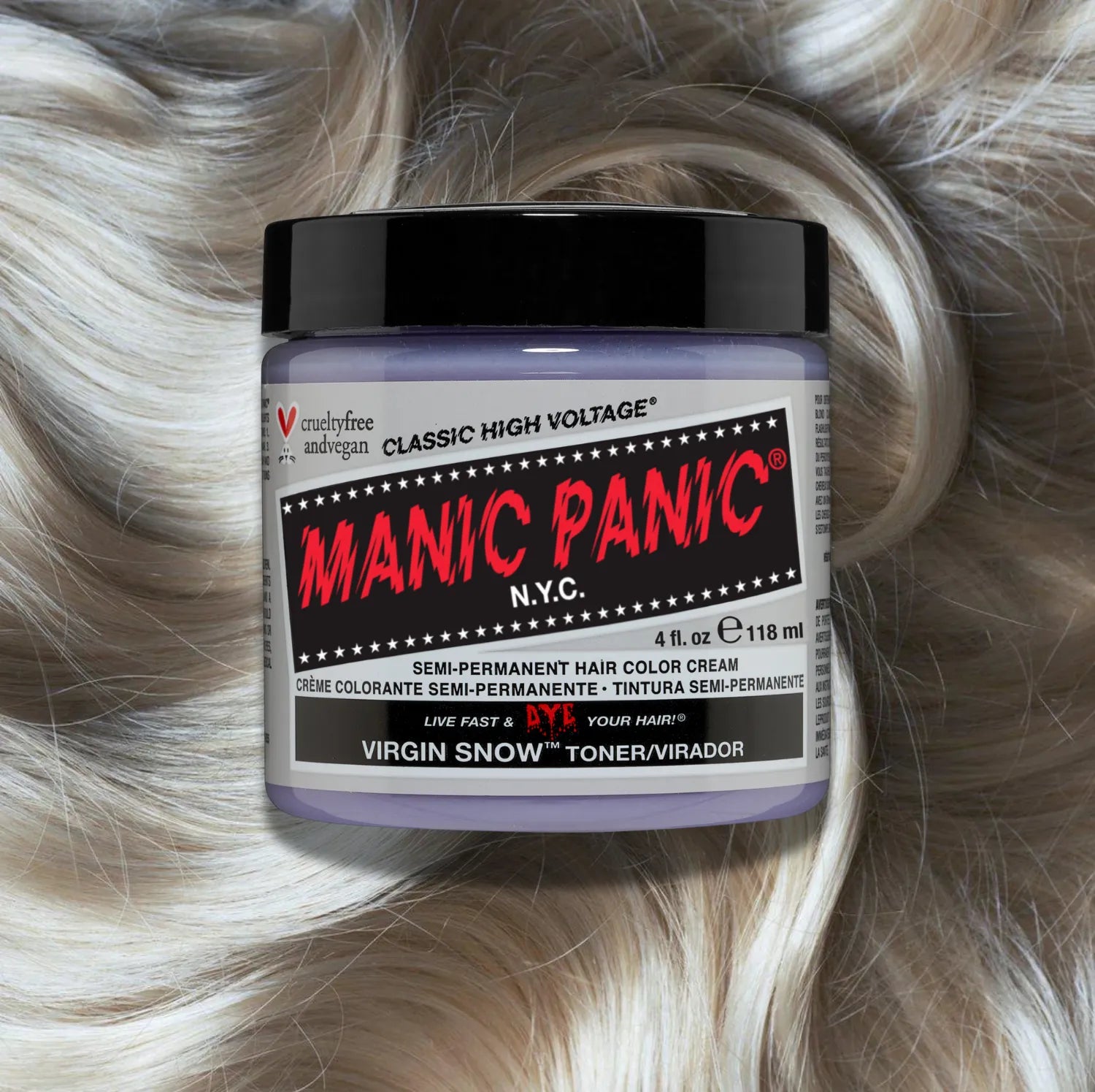 Virgin Snow™ (Toner) - Manic Panic NYC INC