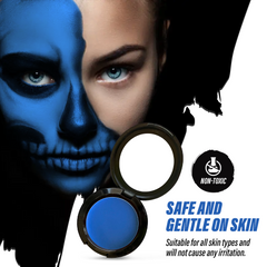 Get creative with the MANIC PANIC blue moon makeup kit, ideal for artistic body painting and makeup enthusiasts.