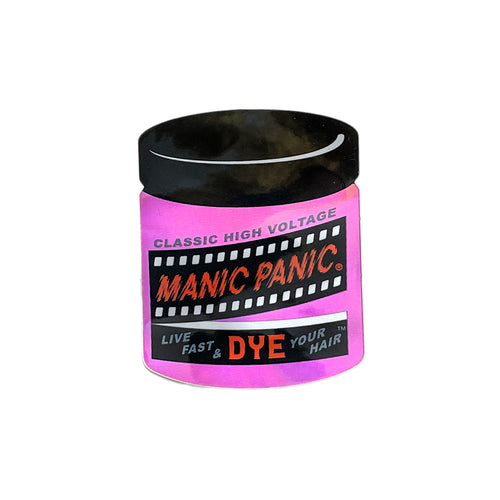Manic Panic® Classic High Voltage® Holographic Sticker - Cotton Candy™ Pink