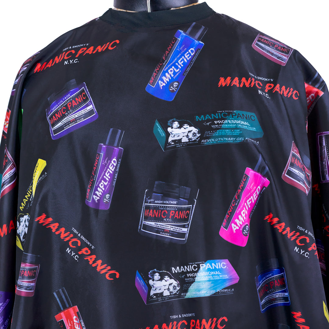 Manic Panic® All Over Print Salon Chemical Cape