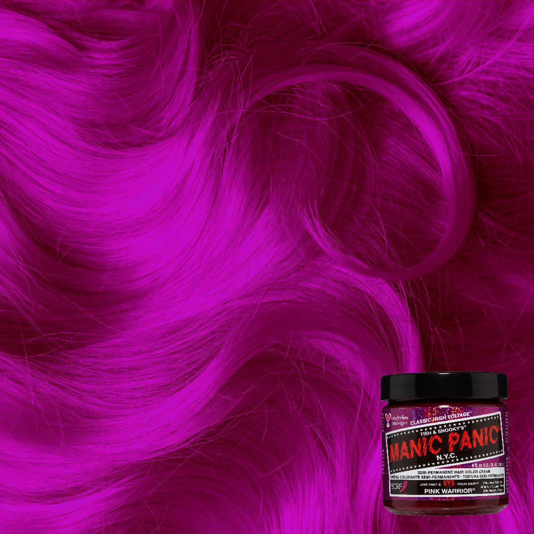 Manic Panic Classic High Voltage Hair Color - Pink Warrior 4 oz