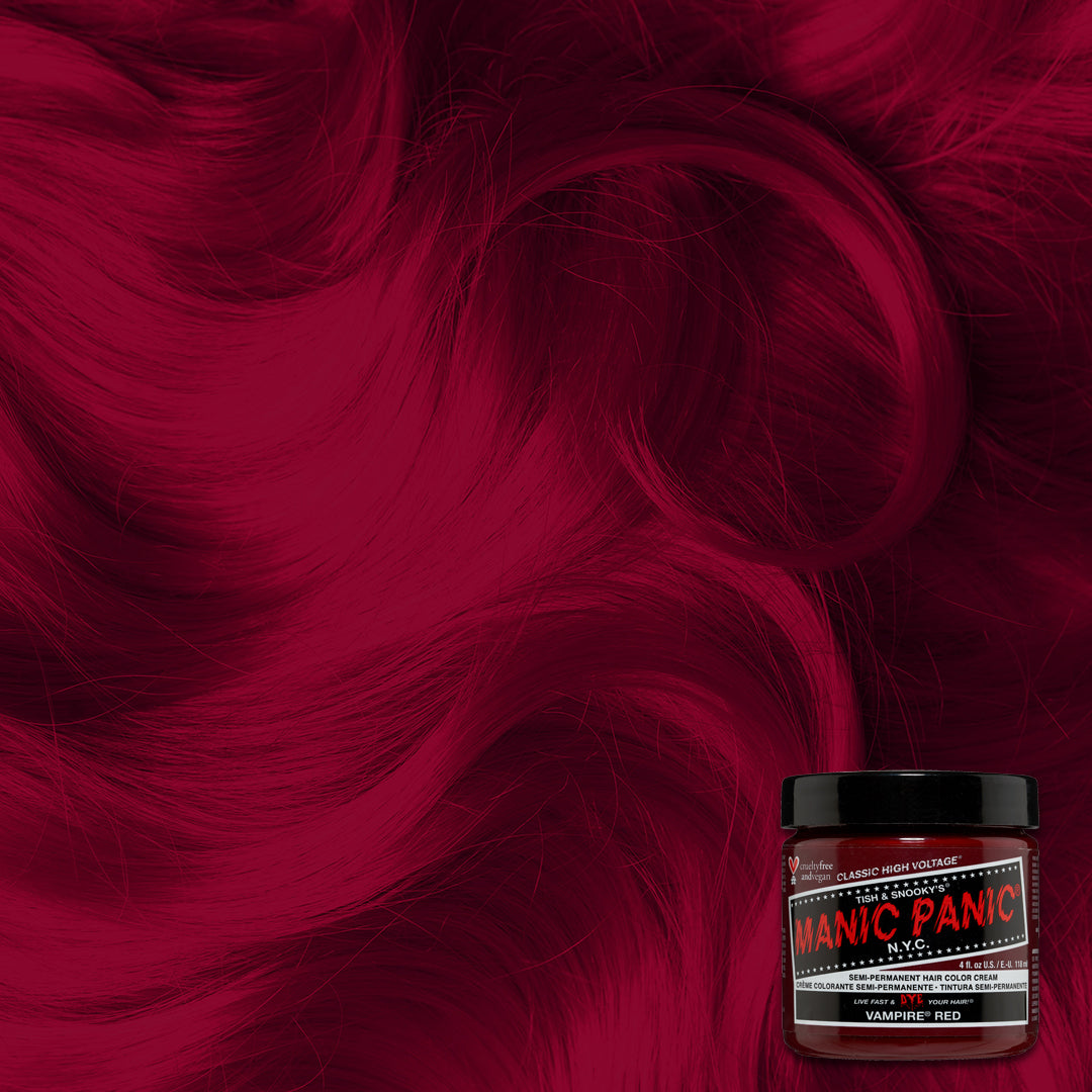 Manic Panic Amplified Semi-Permanent Formula Hair Color, Vampire Red