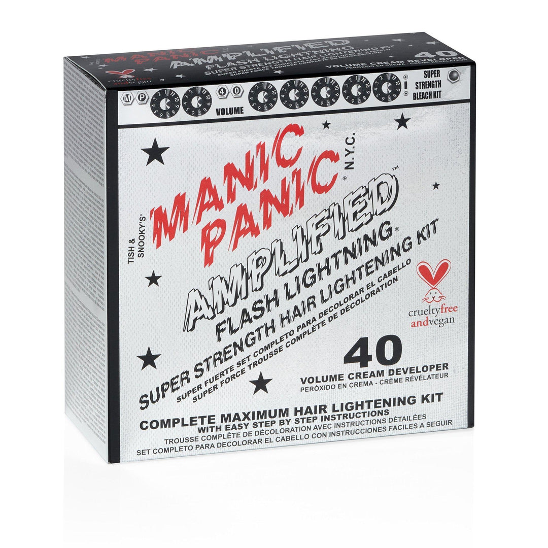 Flash Lightning® Bleach Kit - 40 Volume Cream Developer - Manic