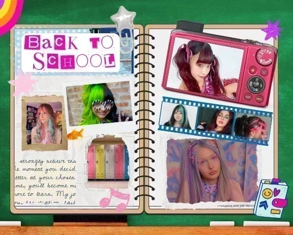 Back to School Vivid Hair Color