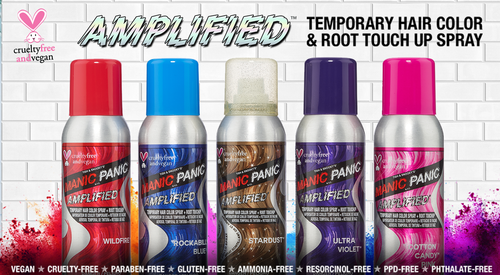 AMPLIFIED™ TEMPORARY SPRAY-ON COLOR & ROOT TOUCH-UP
