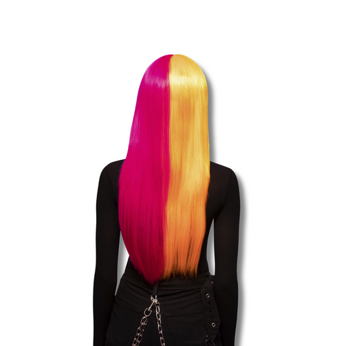 Manic Panic Candy Pop Downtown Diva Wig Adult Pink Orange Manic Panic Candy Pop Downtown Diva Wig Adult Pink Orange