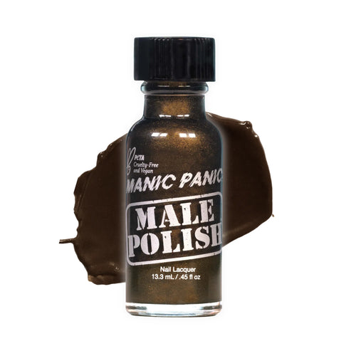 Cobra™ Nail Polish – Matte Bronze with, Velvety Finish