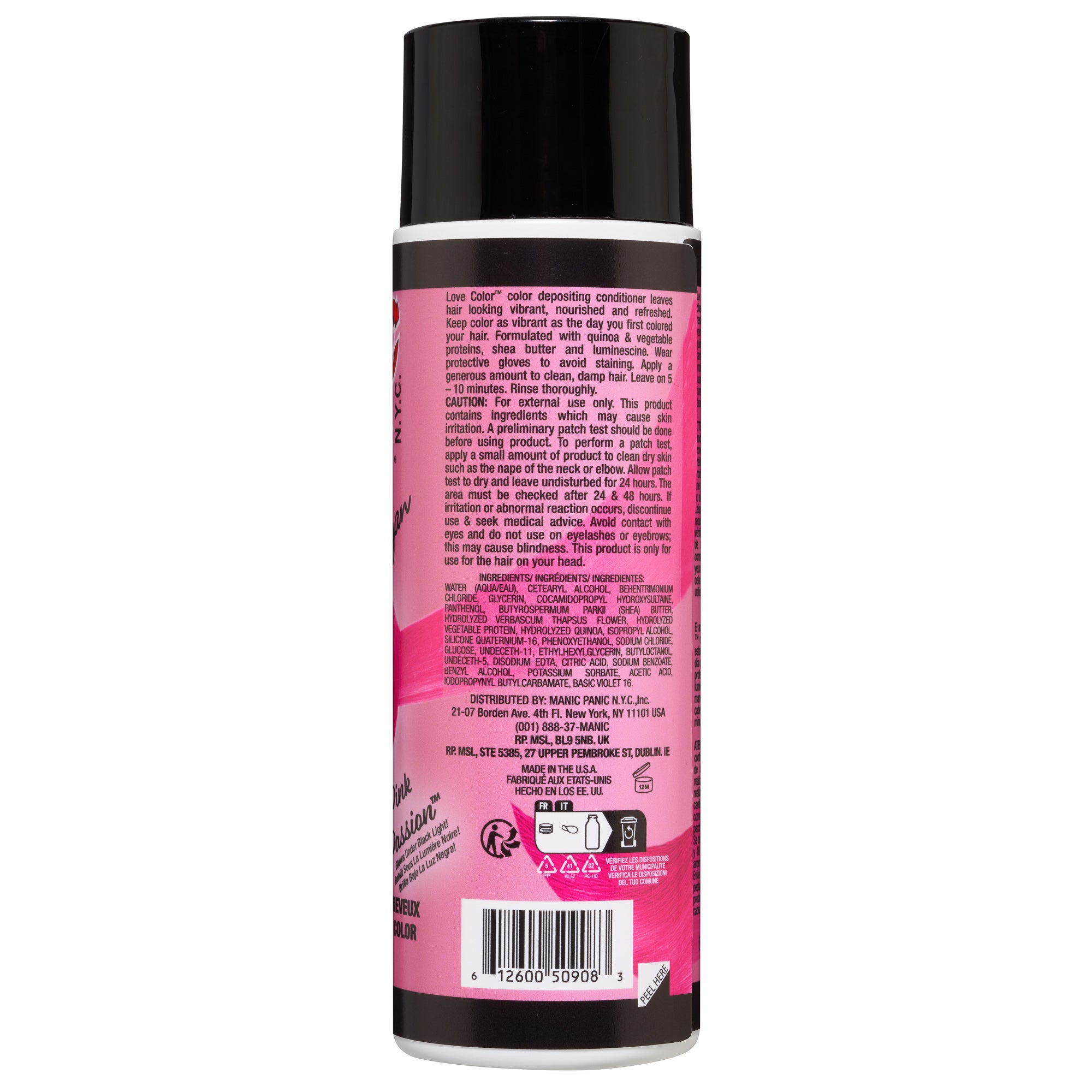 Love Color™ Pink Passion Color Depositing Conditioner - Manic