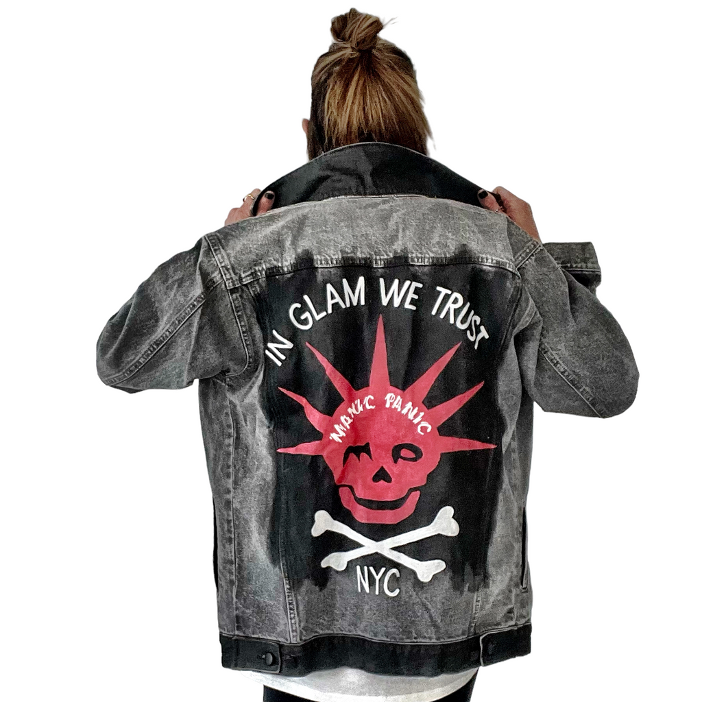 My Little Friend Half/Half Denim Jacket