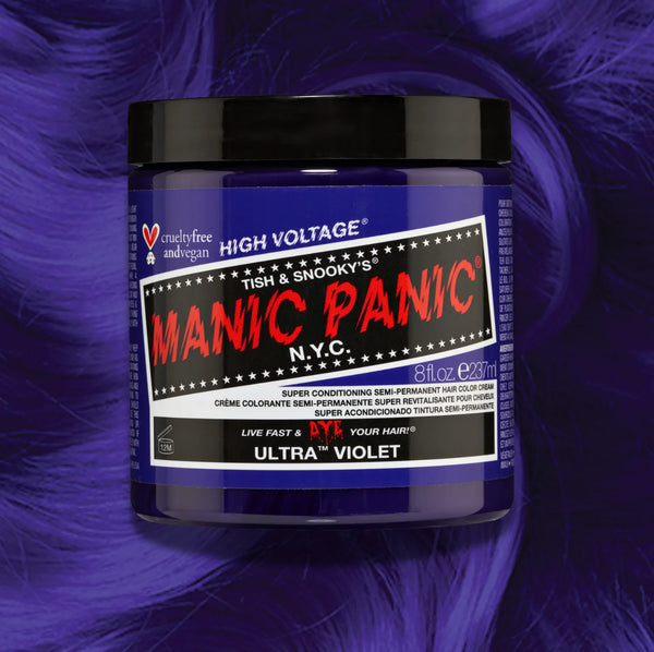 Ultra™ Violet - Classic High Voltage® - 8 oz - Manic Panic NYC INC Ultra™ Violet - Classic High Voltage® - 8 oz - Manic Panic NYC INC
