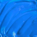 Blue hair dye swatch