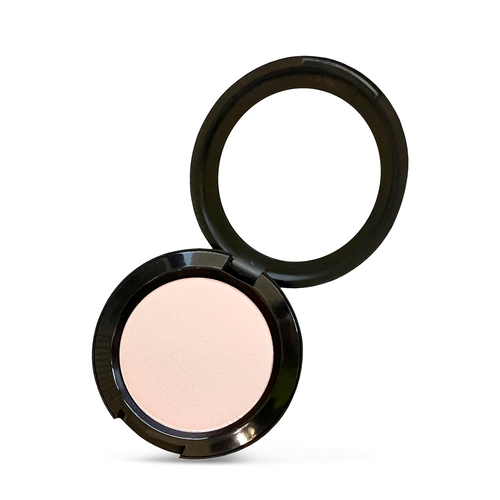 A compact powder foundation with a black ring - Manic Panic Coffin Dust Translucent Setting Powder.