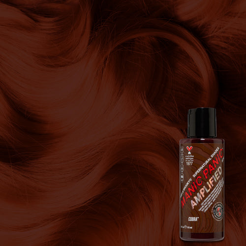 Cobra™ - Supernatural Shades - Amplified™, cocoa, chestnut, brown, red based brown, warm brown, supernatural, semi permanent hair color, hair dye