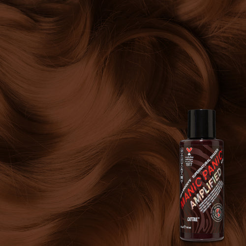 Cattail™ - Amplified™, brown, warm brown, red based brown, chocolate, chocolate brown, supernatural, semi permanent hair color, hair dye