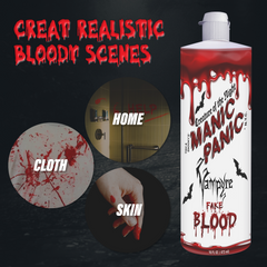 Manic Panic Creature of the Night: Vampire Fake Blood Vibrant Halloween Makeup