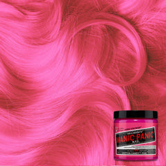 Cotton Candy™ Pink - Classic High Voltage® - Tish & Snooky's Manic Panic, bright pink, cotton candy, cotton candy pink, cool-toned pink, candy pink, bubble gum pink, princess pink, barbie pink, UV pink, neon pink, semi permanent hair color, hair dye