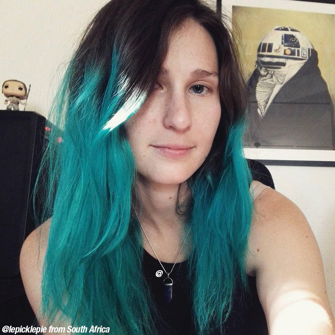 Black And Teal Hair black-and-teal-hair