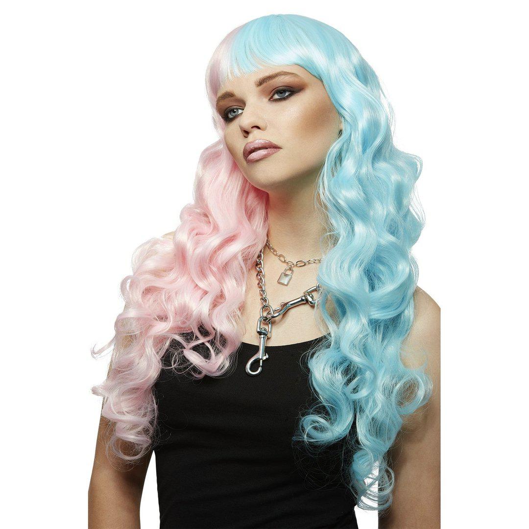 Blue rinse outlet wig