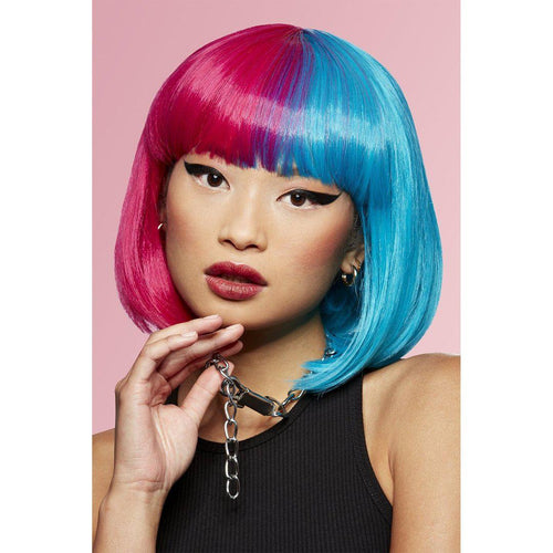 Manic Panic Blue Valentine Glam Doll Wig