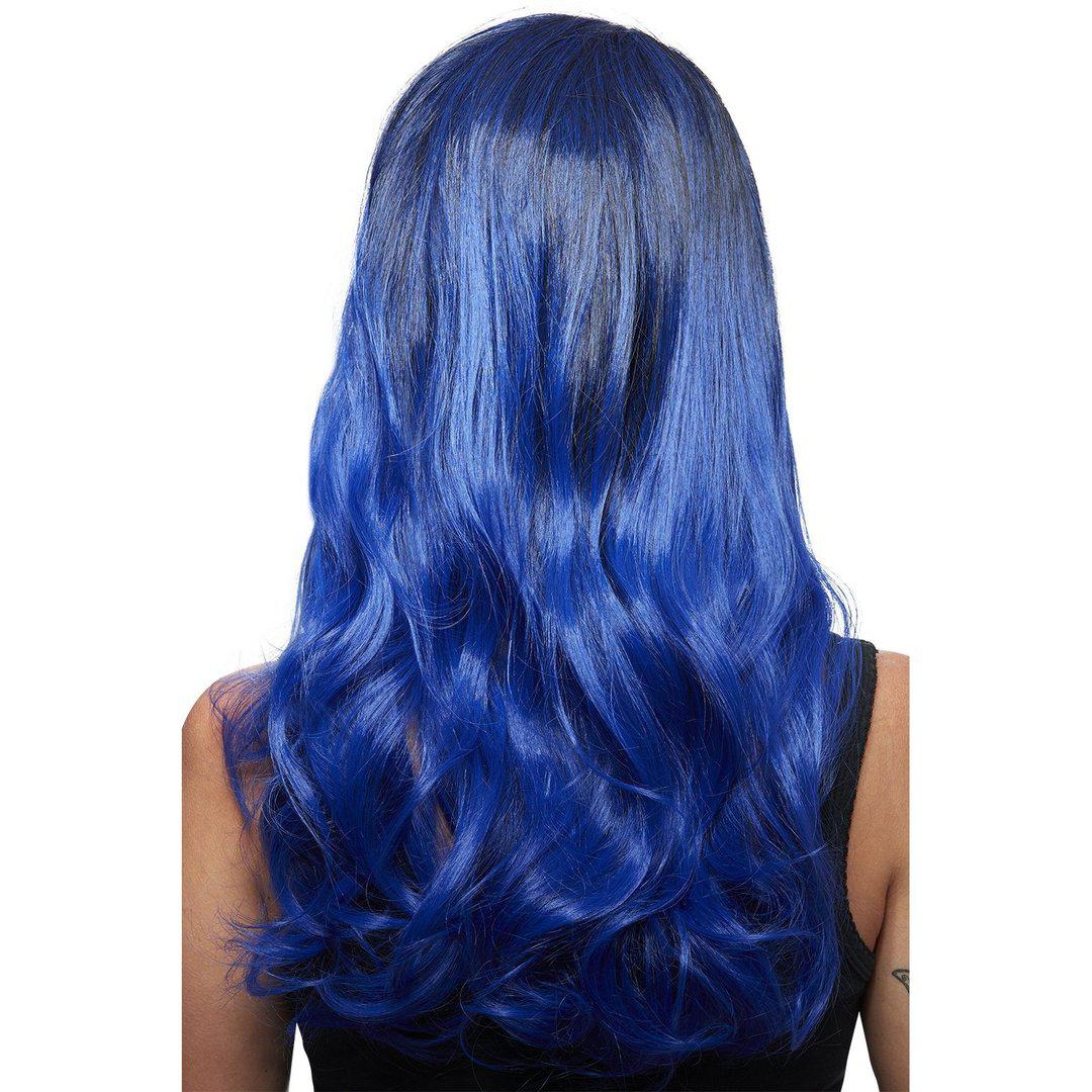 Blue 2025 queen wig