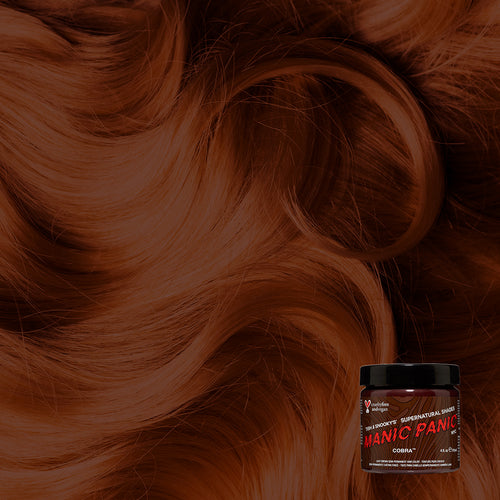 Cobra™ - Supernatural Shades - Classic High Voltage® - natural hair color, cruelty-free, vegan, bay, light brown, light cocoa, chestnut undertones, warm undertone, chocolate, cocoa, coffee, ecru, fawn, hazel, henna, khaki, mahogany, nut, russet, sepia, sorrel, tan, toast, tawny, terra-cotta, semi permanent hair color, hair dye