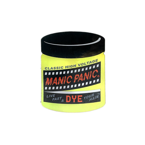 Manic Panic® Classic High Voltage® Holographic Sticker - Electric Banana®