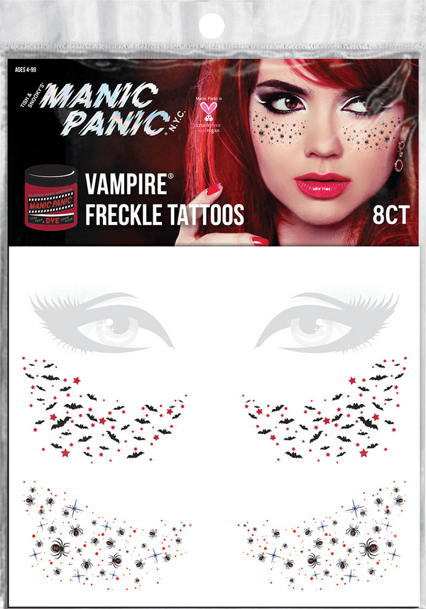 Manic Panic® Vampire™ Freckle Tattoos