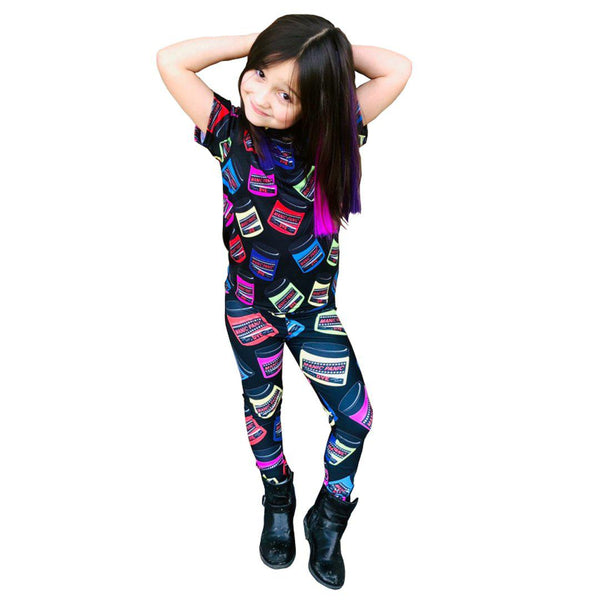 Manic Panic® Classic High Voltage® All Over Print Kids T-Shirt