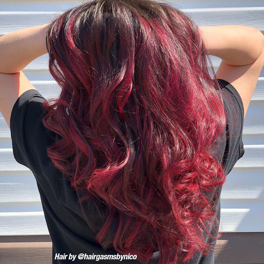 Red Velvet Hair  Wine hair Hair inspo color Cherry hair