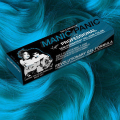 Blue Bayou teal hair pro professional, turquoise hair, bright blue hair, cerulean 
