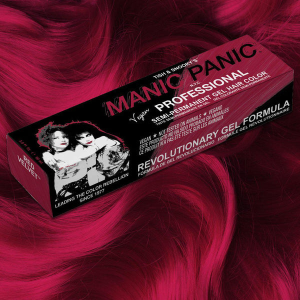 Red Velvet® - Professional Gel Semi-Permanent Hair Color - Tish &amp; Snooky&#39;s Manic Panic