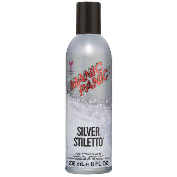 SILVER STILETTO TONING SHAMPOO 8oz - Manic Panic