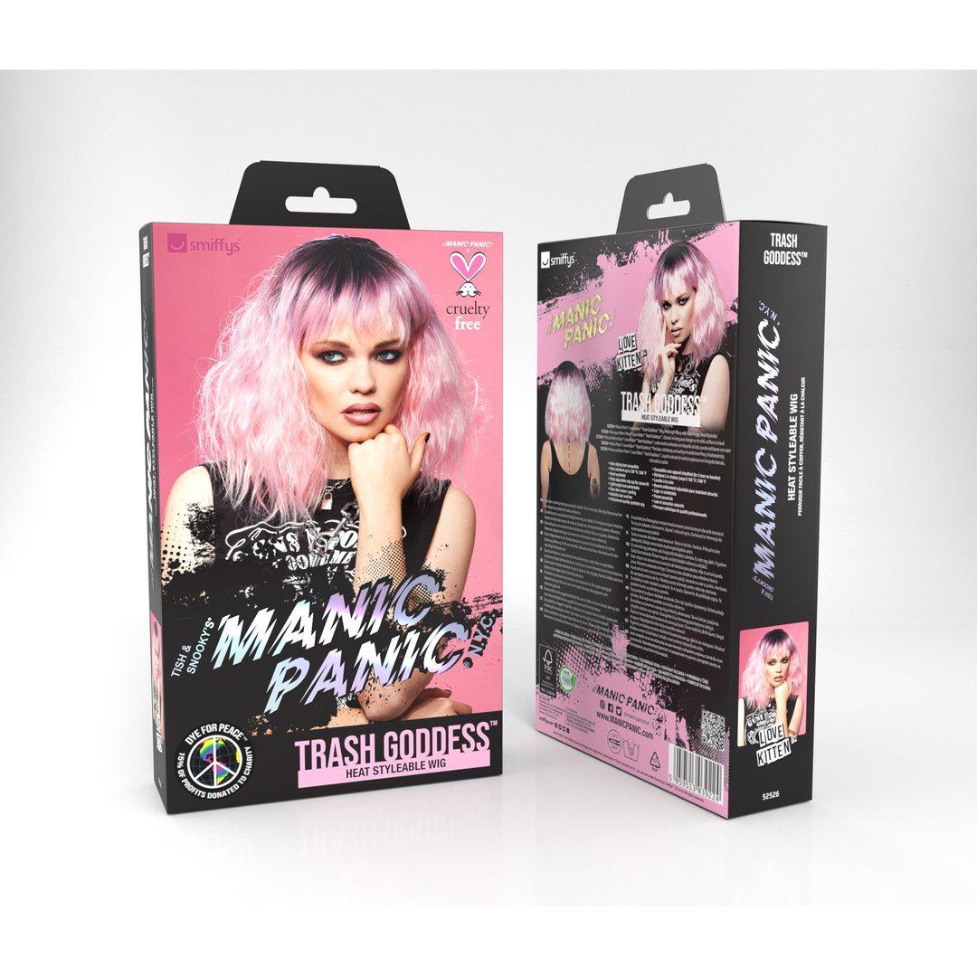 White sales trash wig