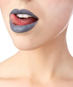 Alien™  Lethal® Lipstick - Tish & Snooky's Manic Panic, dark gray, dark grey, slate grey, neutral grey, grey lipstick, lipstick