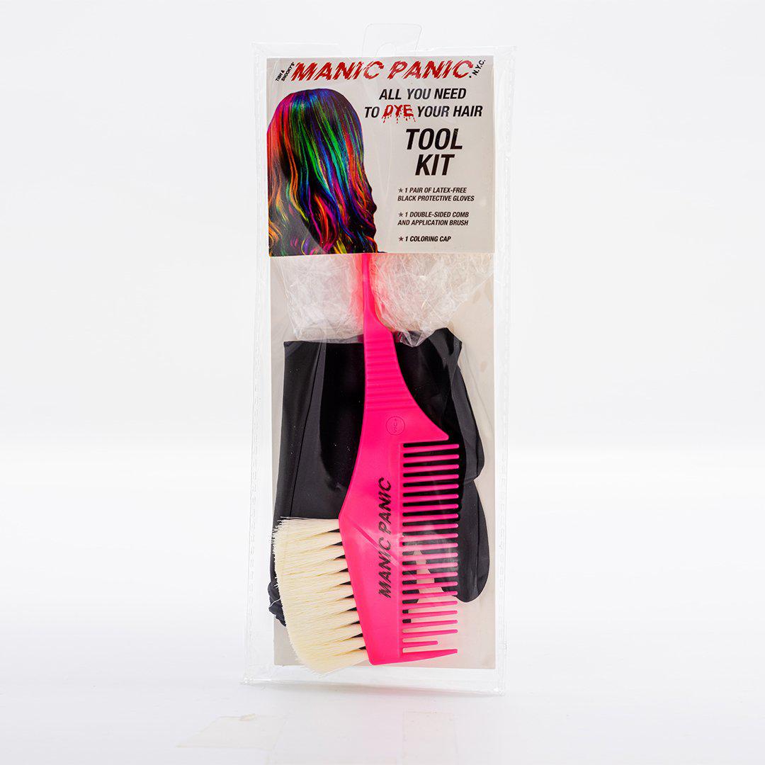 Tool Kit - Brush, Applicator, Coloring Cap, & Gloves - Tish & Snooky's Manic Panic