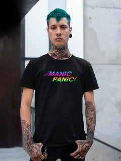 Manic Panic Rainbow Banner T-shirt  -Manic Panic® UNISEX