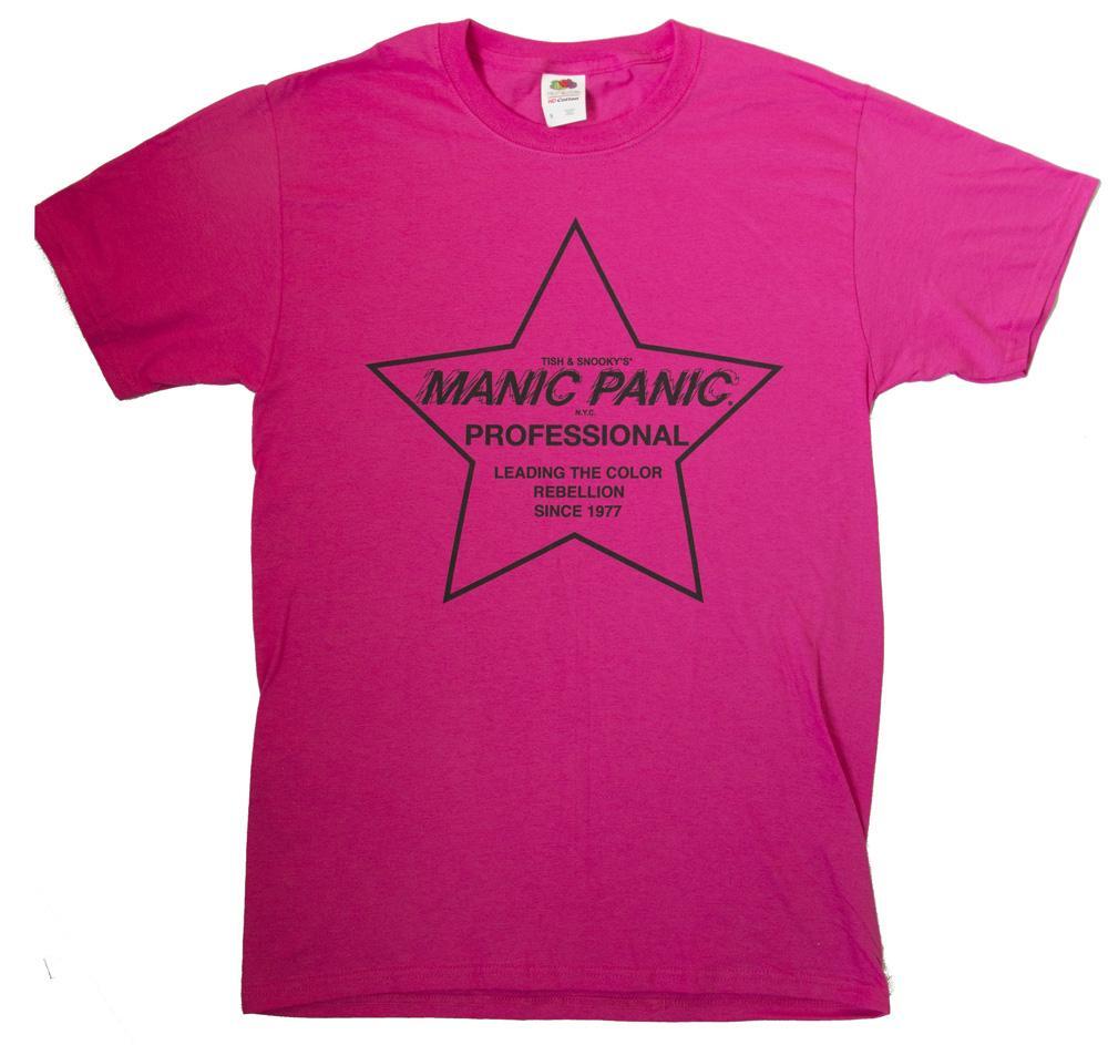 MANIC PANIC PROFESSIONAL MEN S TEE SHIRT Tish Snooky s Manic Panic