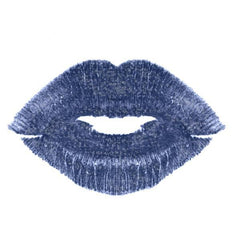 After Midnight® Lethal® Lipstick, denim blue, dark blue, navy blue, dark teal, green based blue, bleu, blu, metallic blue, sparkly blue, blue lipstick, lipstick