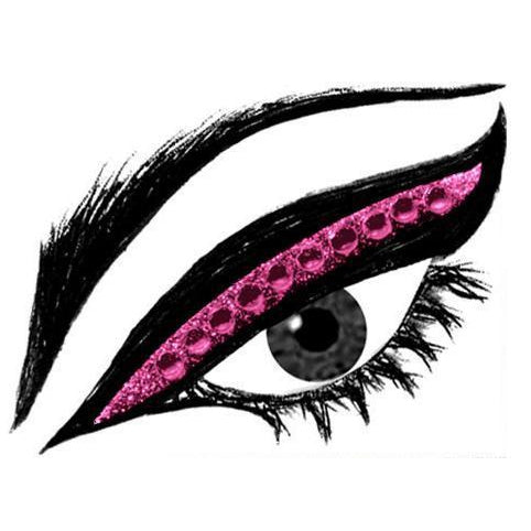 Glamnation Cosmetics Glamour Eyes® Eyelid Jewels - Fuschia Shock® - Tish & Snooky's Manic Panic
