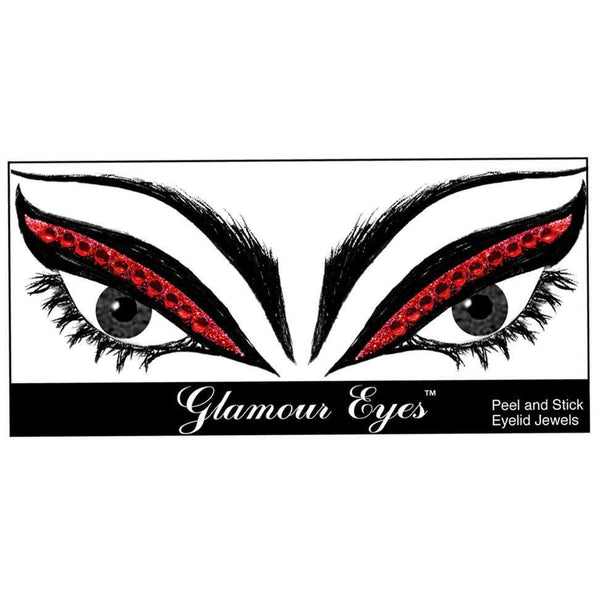 Glamnation Cosmetics Glamour Eyes® Eyelid Jewels - Ruby Slippers™ - Tish &amp; Snooky&#39;s Manic Panic