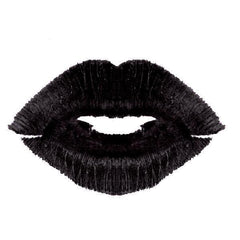 Glamnation Cosmetics Nosferatu™ Lethal® Lipstick - Tish & Snooky's Manic Panic, matte black, black, raven black, black lipstick, lipstick