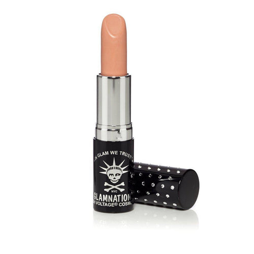 Glamnation Cosmetics Skyclad™ Lethal® Lipstick - Tish & Snooky's Manic Panic, light peach, champagne, pink sand, beige, nude, nude lipstick, lipstick