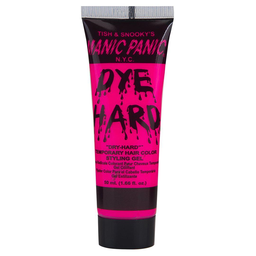 Electric Flamingo™ DYE HARD®, electric pink, bright pink, neon pink, highlighter pink, hilighter pink, hiliter pink, temporary pink, temporary color, temporary gel, wash in wash out