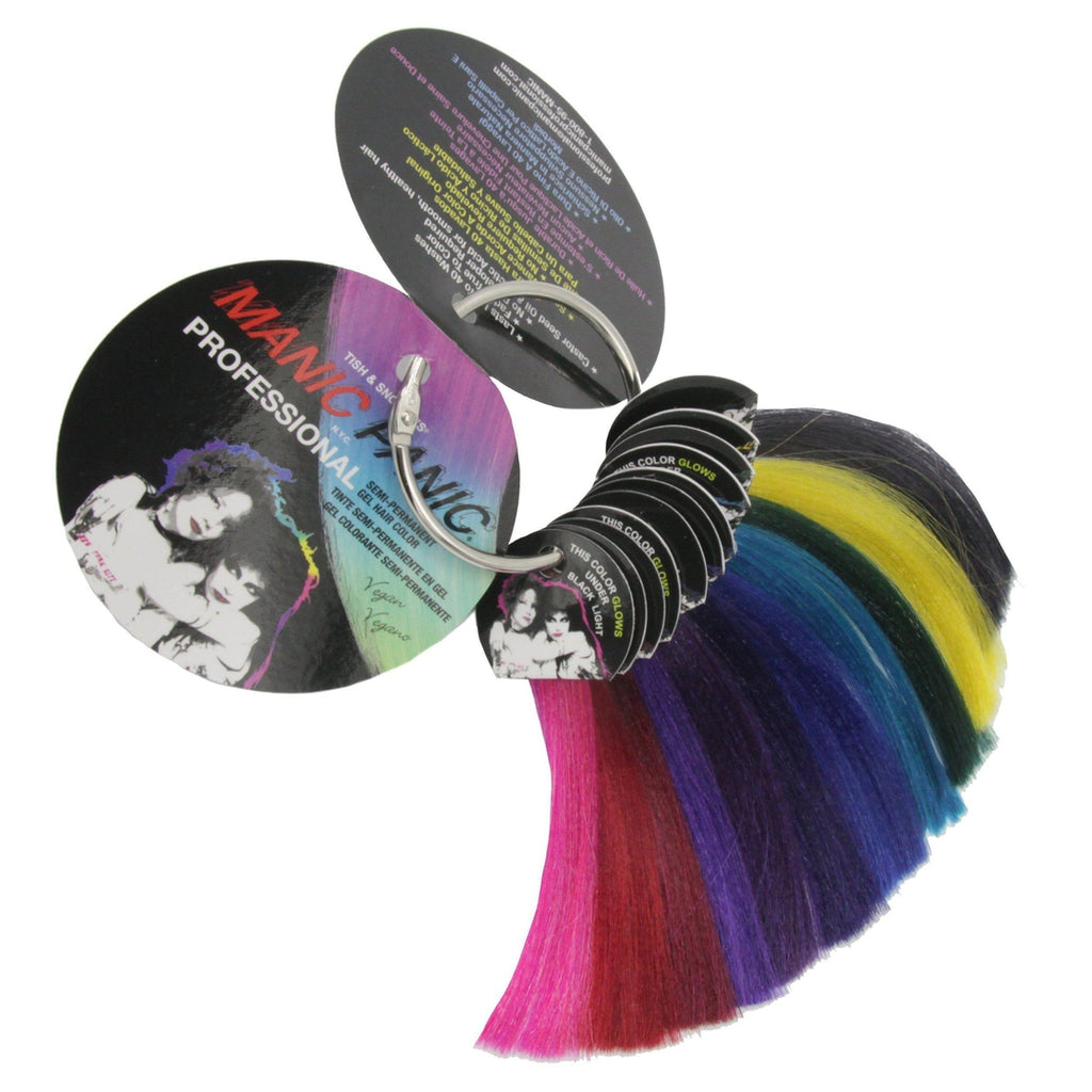 Manic Panic Professional Hair Color Swatch Ring Manic Panic NYC INC